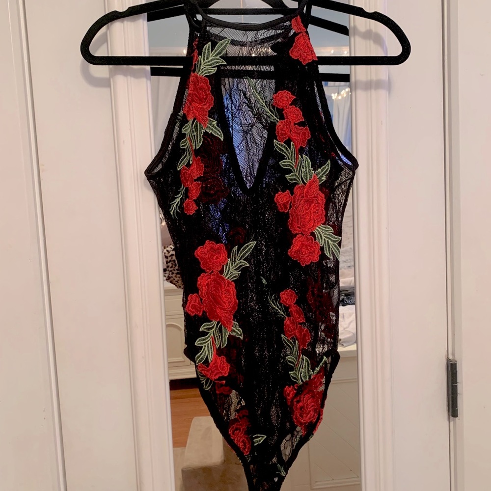 Sexy Rose Bodysuit